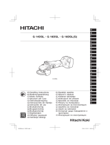 Hitachi G 18DSLS Operativní instrukce