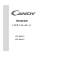 Candy CFL 3655/1 E Uživatelský manuál