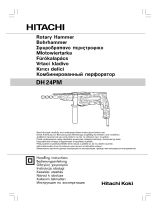 Hitachi DH 24PM Uživatelský manuál