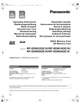 Panasonic RP-SDW32GE1K Návod k obsluze