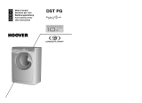 Hoover DST 10166PG/L-S Waschmaschine Uživatelský manuál