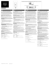 Sony SS-SR5 Operativní instrukce