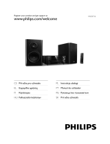 Philips MCD712/12 Uživatelský manuál