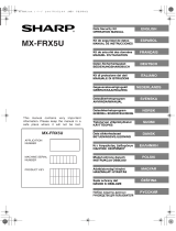 Sharp MXFRX5U Operativní instrukce