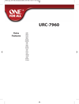 One For All URC-7960 Extra Návod k obsluze