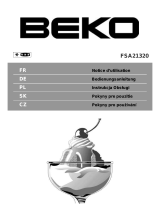 Beko FSA21320 Návod k obsluze