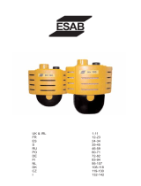 ESAB Air 160, Air 190 Fresh air unit Uživatelský manuál