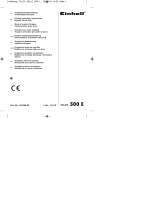 Einhell Classic TH-DY 500 E Návod k obsluze