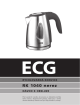 ECG RK 1040 Operativní instrukce