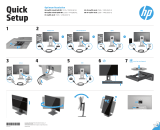 HP Z24nq 23.8-inch Narrow Bezel IPS Display Rychlý návod