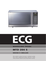 ECG MTD 204 S Operativní instrukce