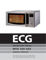 ECG MTD 250 GSS Operativní instrukce