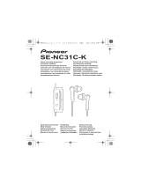 Pioneer SE-NC31C NOISE CANCELLING Návod k obsluze