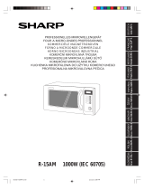 Sharp R-15AM Návod k obsluze