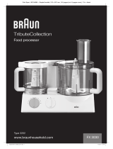 Braun FP3020 Návod k obsluze