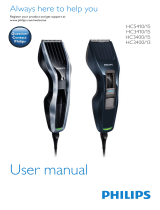 Philips HC 3400 Uživatelský manuál