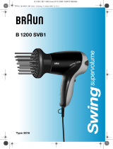 Braun 3516 B1200 SVB1 swing supervolume Uživatelský manuál