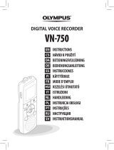 Olympus VN-750 Návod k obsluze