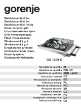 Gorenje GG1200E Návod k obsluze