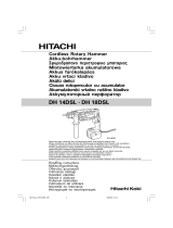 Hitachi DH18DSL Uživatelský manuál