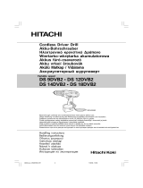 Hitachi DS 12DVB2 Uživatelský manuál