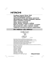 Hitachi DV 14DCL2 Uživatelský manuál