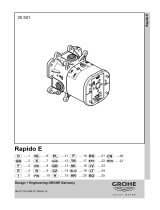 GROHE Rapido E instalační příručka