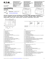 Eaton easySafety ES4P-221-DRXX1 Uživatelský manuál