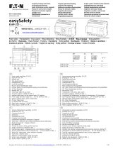 Eaton easySafety ES4P-221 Serie Uživatelský manuál