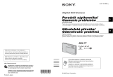 Sony DSC-T7 Návod k obsluze