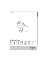 GROHE Grotherm Micro 34 023 Uživatelský manuál