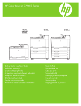 HP Color LaserJet CP6015 Printer series Rychlý návod