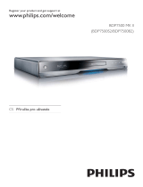 Philips BDP7500B2/12 Uživatelský manuál