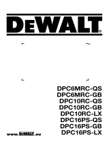 DeWalt DPC16PS Uživatelský manuál