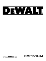 DeWalt DMF1550 Uživatelský manuál