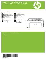 Compaq LASERJET P1000 Návod k obsluze