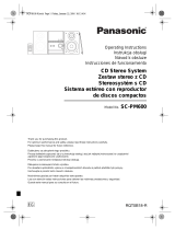 Panasonic SCPM600EG Návod k obsluze