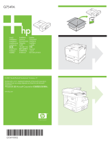 HP LaserJet M5025 Multifunction Printer series Uživatelská příručka