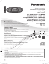 Panasonic RX-D55 Návod k obsluze