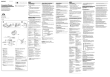 Sony WM-EX506 Uživatelský manuál