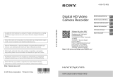 Sony HDR-CX620 Návod k obsluze