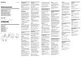 Sony WS-X10W Operativní instrukce