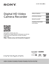 Sony HDR-PJ240E Návod k obsluze