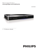 Philips BDP8000/12 Uživatelský manuál