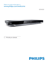 Philips BDP6000/12 Uživatelský manuál