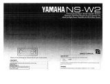 Yamaha NS-W2 Návod k obsluze