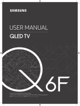 Samsung QE55Q6FNAT Uživatelský manuál