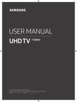 Samsung UE43NU7092U Uživatelský manuál