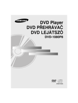 Samsung DVD-1080P8 Uživatelský manuál