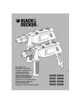 BLACK+DECKER KD352 Uživatelský manuál